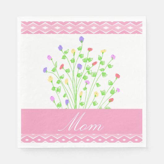  papieren servetten voor mama (Voorkant)