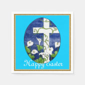 Papieren servetten voor paaskruis (Voorkant)
