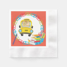 papieren servetten voor schoolevenementen