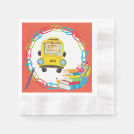 papieren servetten voor schoolevenementen