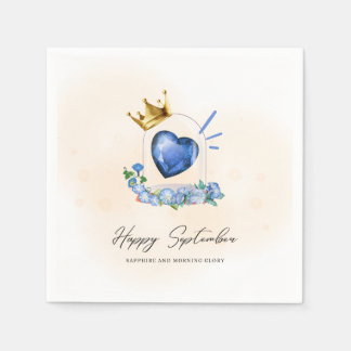 papieren servetten voor verjaardagsfeest september