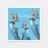 Papieren servetten, Zeemeermin Servet (Voorkant)