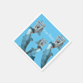 Papieren servetten, Zeemeermin Servet (Hoek)