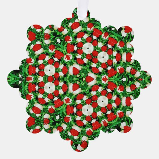 Papieren Sierkaart Ornament Kaart (Voorkant)