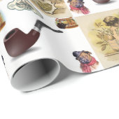 Papieren sigaren inpakken cadeaupapier (Rol Hoek)