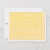 Papieren snijbanner - Lemon Kaart (Voorkant)