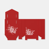 Papieren snijbloemen ・ Dubbel geluk Bedankdoosjes (Uitgevouwen)