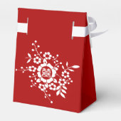 Papieren snijbloemen ・ Dubbel geluk Bedankdoosjes (Achterkant)