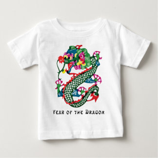 Papieren snijjaar van de draak T-shirt