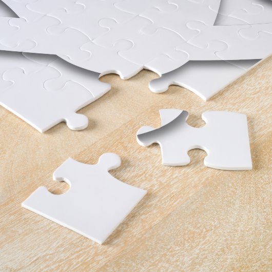 Papieren snijkop en hartvorm legpuzzel (Zijkant)