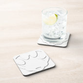 Papieren snijkop en hartvorm onderzetter (Rechterzijde)