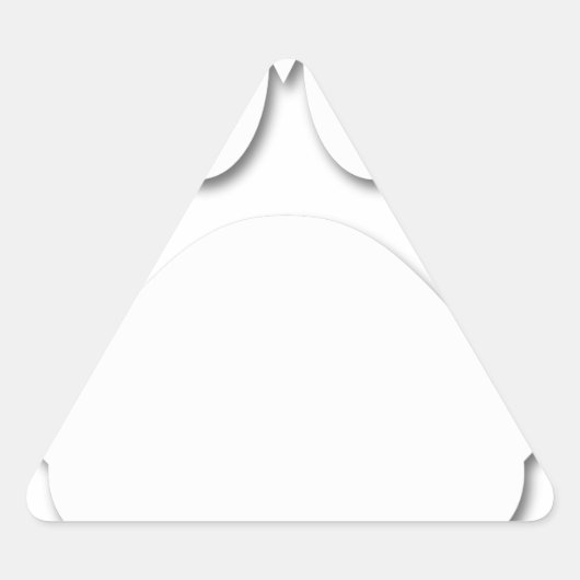 Papieren snijkop en hartvorm sticker (Voorkant)