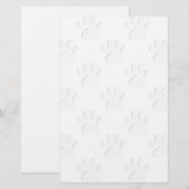 Papieren snijpad briefpapier (Voorkant / Achterkant)