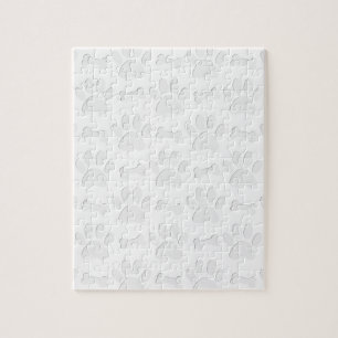 Papieren snijpunten en Botten patroon Legpuzzel