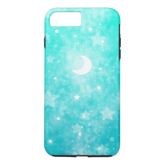 Papieren Sterren en Maan Fantasie Hemelse Kunst Case-Mate iPhone Case (Achterkant)
