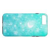 Papieren Sterren en Maan Fantasie Hemelse Kunst Case-Mate iPhone Case (Achterkant (Horizontaal))