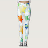 Papieren sterren leggings (Voorkant)