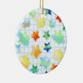 Papieren sterren, ornament (Rechts)
