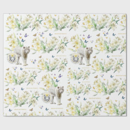 papieren tijger cadeaupapier