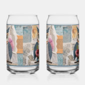 Papieren Uil Frisdrankglas Blikvorm Glas (Links)