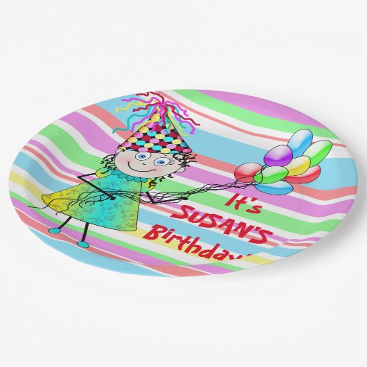 PAPIEREN VAN DE PARTIJ BORDEN - PERSONALIZE - PART PAPIEREN BORDJE (Gekanteld)