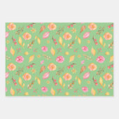 Papieren vellen met Baby shower ompakken (Voorkant 2)