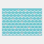 Papieren vellen met de naam 'Happy Birthday' overv (Voorkant 3)