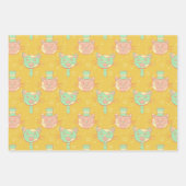 Papieren vellen met kattenpatroon ompakken (Voorkant)