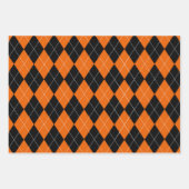 Papieren vellen met Oranje of zwarte stijl (Voorkant 2)