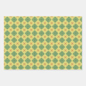 Papieren vellen met sneeuwvlokken, Set van 3pic (Voorkant 2)