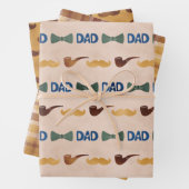 Papieren vellen met vaderdag Stropdas (In situ)