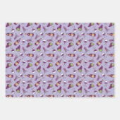 Papieren vellen met wijnpatronen (Voorkant 3)