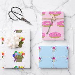 Papieren vellen op basis van vogelscène