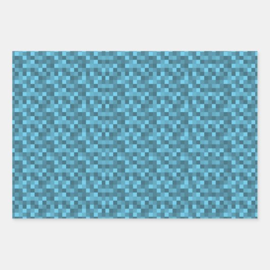 Papieren vellen "Pixelpattern" VAR03 (Voorkant)