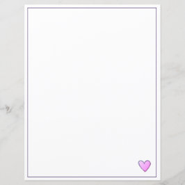 Papieren vellen - Roze Miami Heart