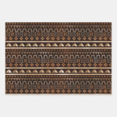 Papieren vellen uit brons metallisch geo (Voorkant)