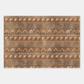 Papieren vellen uit brons metallisch geo (Voorkant)