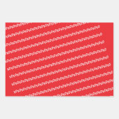 Papieren vellen Valentijns rood roze zwart (Voorkant)