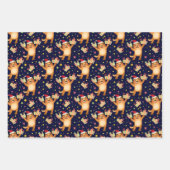 Papieren vellen van Cute Holiday Tiger met onmidde (Voorkant)