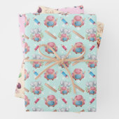 Papieren vellen van dierlijke vun-Kind (In situ)