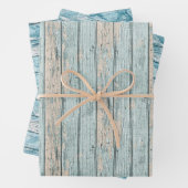 Papieren vellen van faux strandhout (In situ)