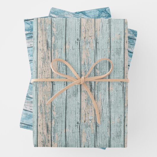 Papieren vellen van faux strandhout (In situ)