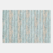 Papieren vellen van faux strandhout (Voorkant)