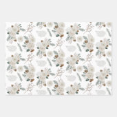 Papieren vellen van Floral- en botanische onmiddel (Voorkant)