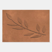 Papieren vellen van gekneusd koper (Voorkant)