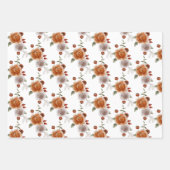 Papieren vellen van herfst Floral Wrapping (Voorkant 2)