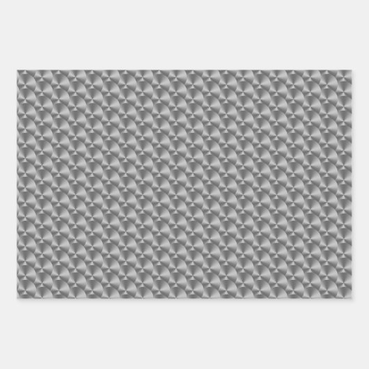 Papieren vellen van metaal goud- en zilververpakki (Voorkant 2)