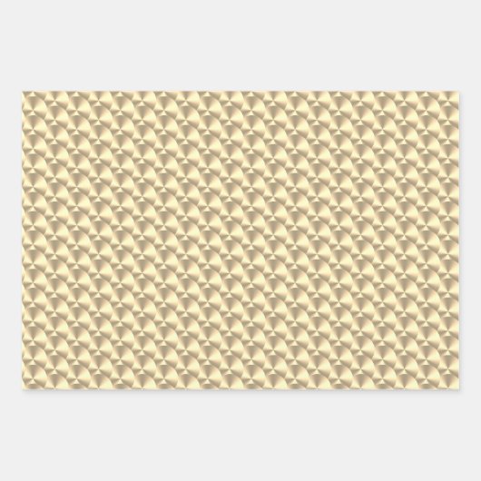 Papieren vellen van metaal goud- en zilververpakki (Voorkant)