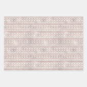 Papieren vellen van metallisch roos voor het oppak (Voorkant 2)