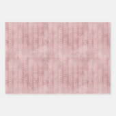 Papieren vellen van metallisch roos voor het oppak (Voorkant 3)